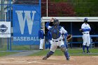 Baseball vs CGA  Wheaton College Baseball vs Coast Guard Academy during game one of the NEWMAC semi-finals playoffs. - (Photo by Keith Nordstrom) : Wheaton, baseball, NEWMAC